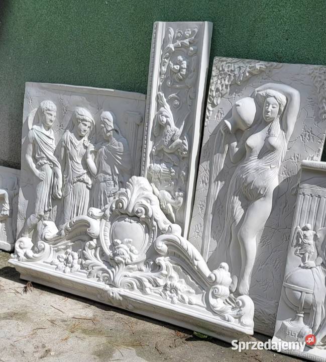 KAMIENNA PŁASKORZEŹBA SZTUKATERIA ELEWACYJNA Sztukateria, dekoracja sufitu Zielona Góra