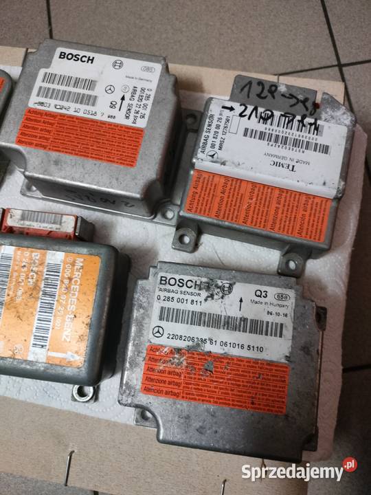 Sterownik sensor poduszek airbag Mercedes wielkopolskie Turek