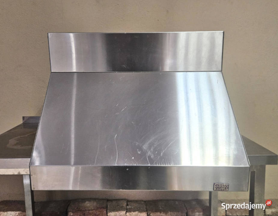 Okap nierdzewny przyścienny 60x80 Pszczyna