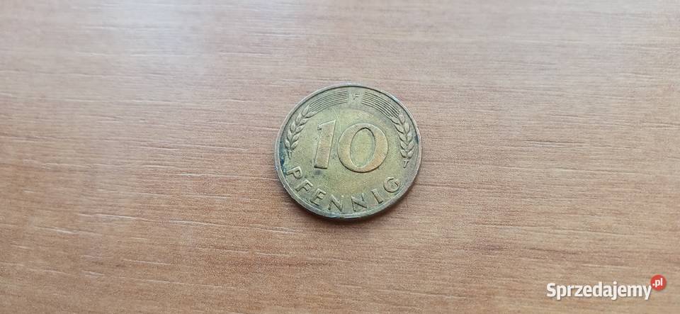 Moneta 10 pfennig 49 Numizmatyka
