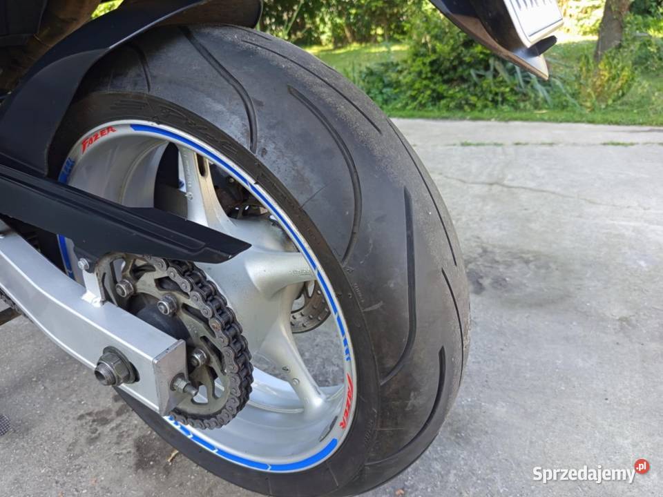 Zadbana Yamaha Fz6 Kufer IXIL Dodatki Czarnocin