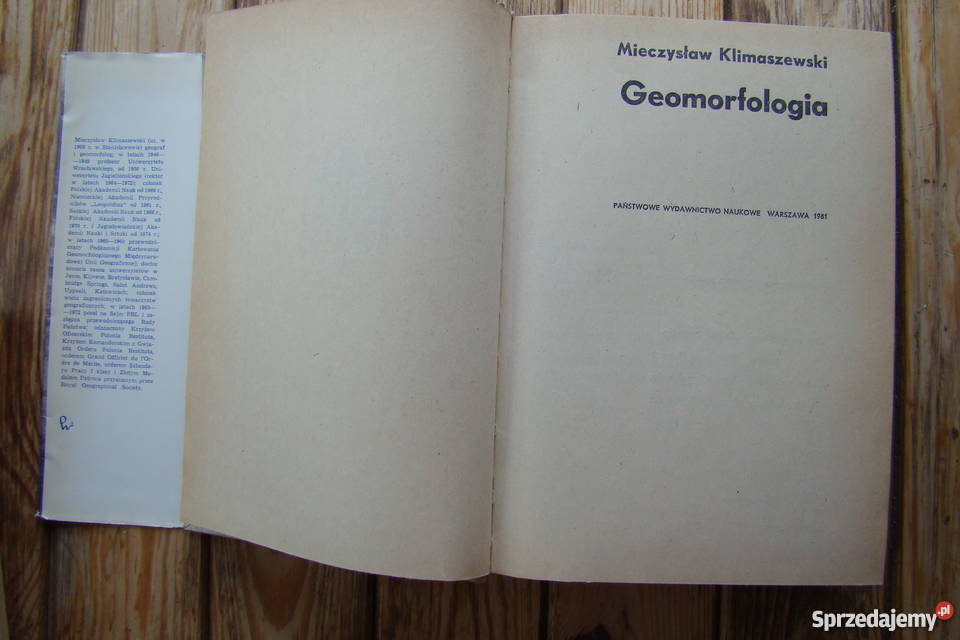 Geomorfologia MKlimaszewski Łódź