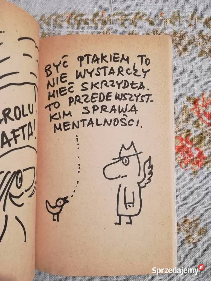 Sławomir Mrożek Rysunki grafika satyra Rok wydania 1982 Gdańsk