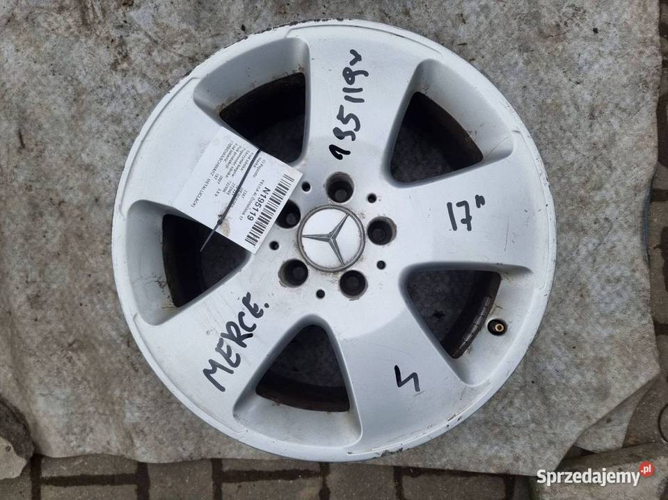 FELGA ALUMINIOWA 17 MERCEDES W 221 8JX17H2 ET43