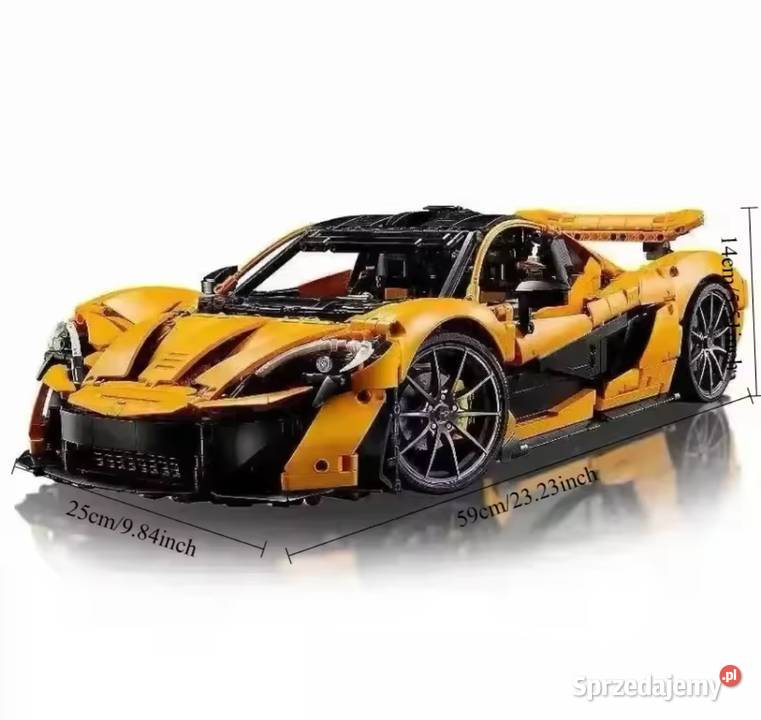 Klocki Technic McLaren P1 na wzór 42172 Nie Lego Częstochowa