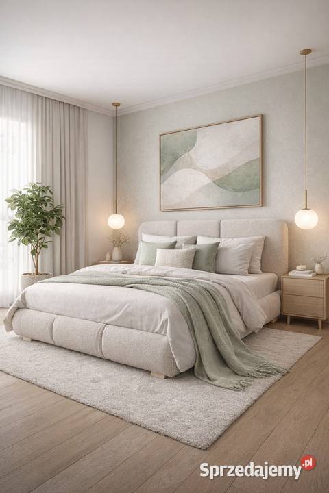 Łóżka Dwuosobowe tapicerowane SORENO z mazowieckie