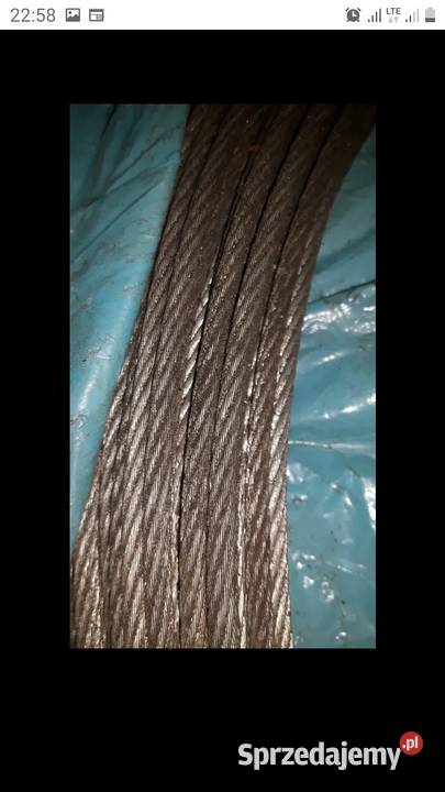 Lina stalowa 60 m mazowieckie sprzedam