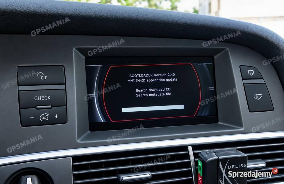 Audi MMI 2G Bootloader polskie menu aktualizacja