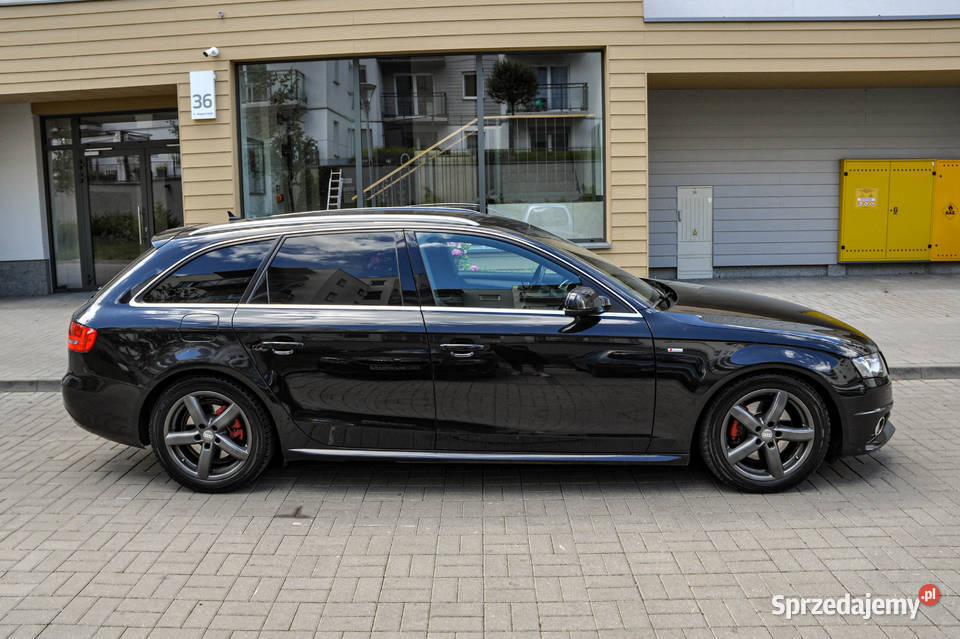 Audi A4 B8 20 TDI 2011 r Sline Alcantara dolnośląskie Wrocław