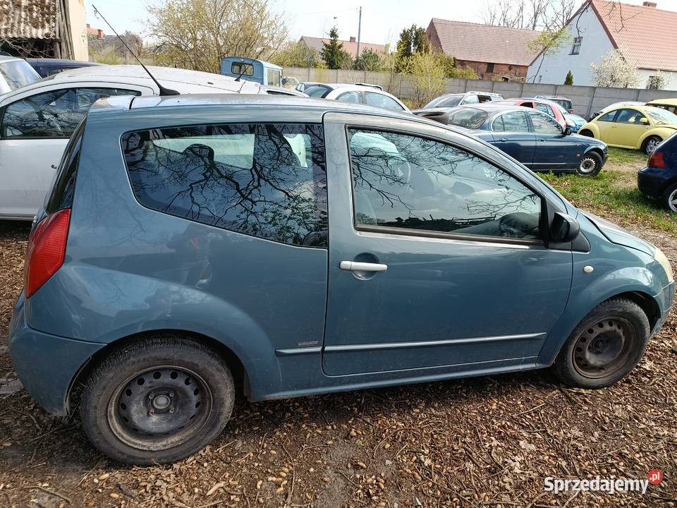 Citroen C2 14 54 kW 2003 r dawca części 1360cm3