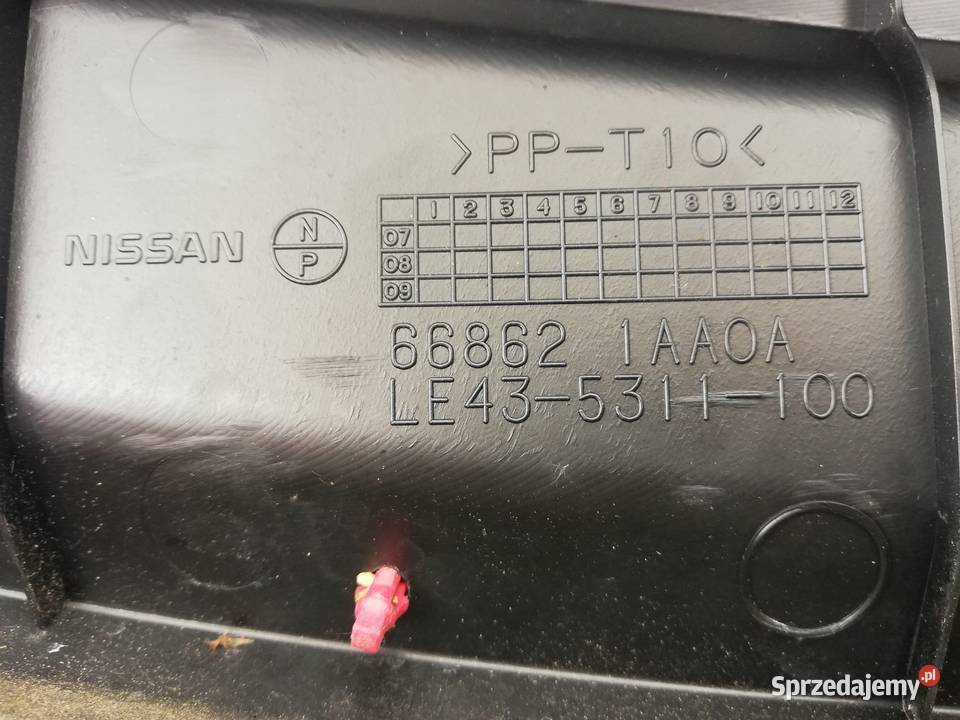 NISSAN MURANO Z51 35 PODSZYBIE ZEWNĘTRZNE