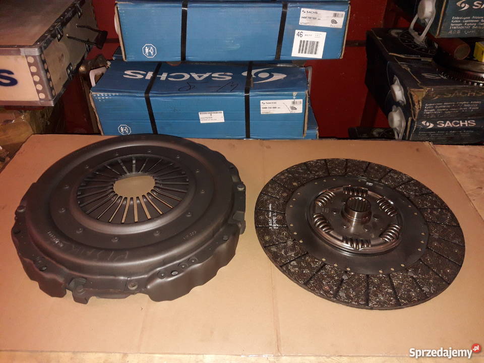 zestaw sprzęgła 395mm Mercedes Atego Axor Vario Częstochowa sprzedam