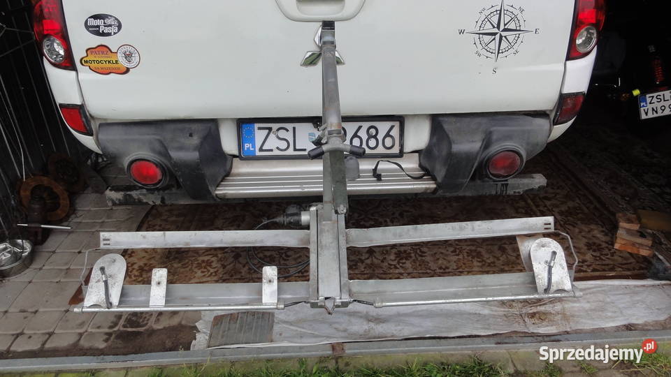 Sprzedam solidny bagażnik rowerowy montowany na