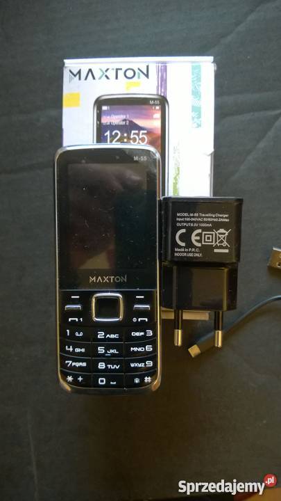 TELEFON KOMÓRKOWY MAXTON MM 55 DUALSIM MAXCOM Tychy