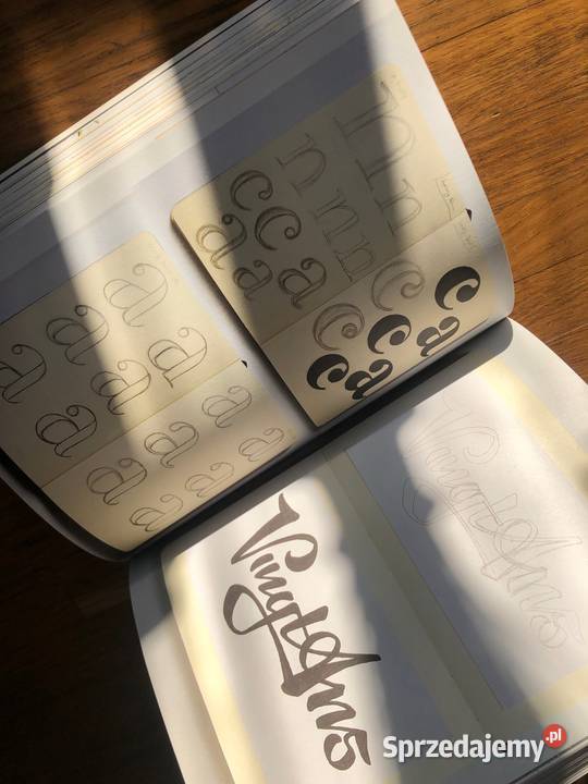 Typography SketchBooka Steven Heller THAMES Szramowo sprzedam