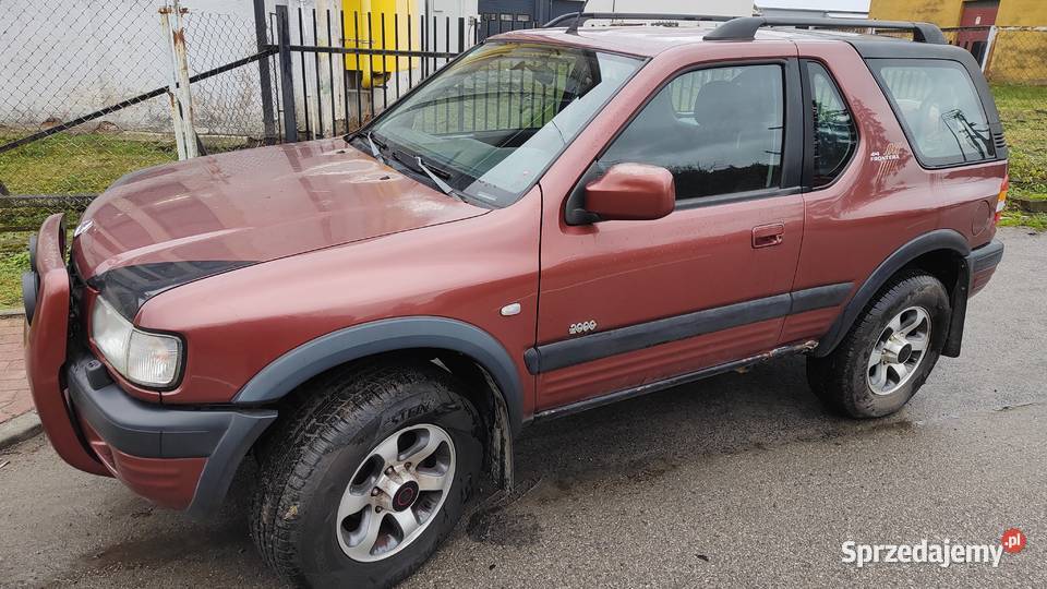 Opel Frontera 22 benzyna 4x4 2000r Rok produkcji 2000 Lubaczów sprzedam