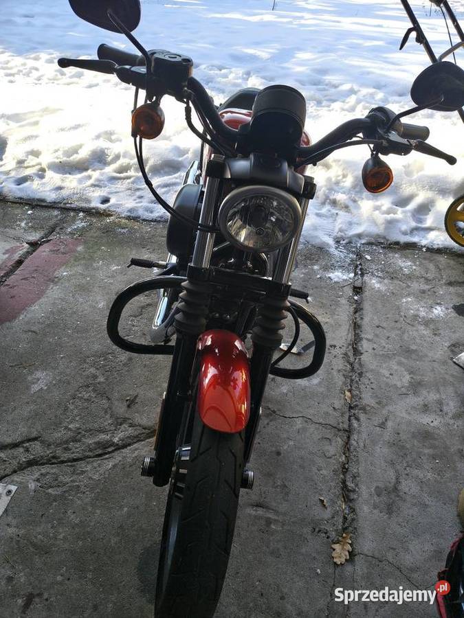 Sportster Iron 883 polski salon niski przebieg mazowieckie Stanisławów Pierwszy sprzedam