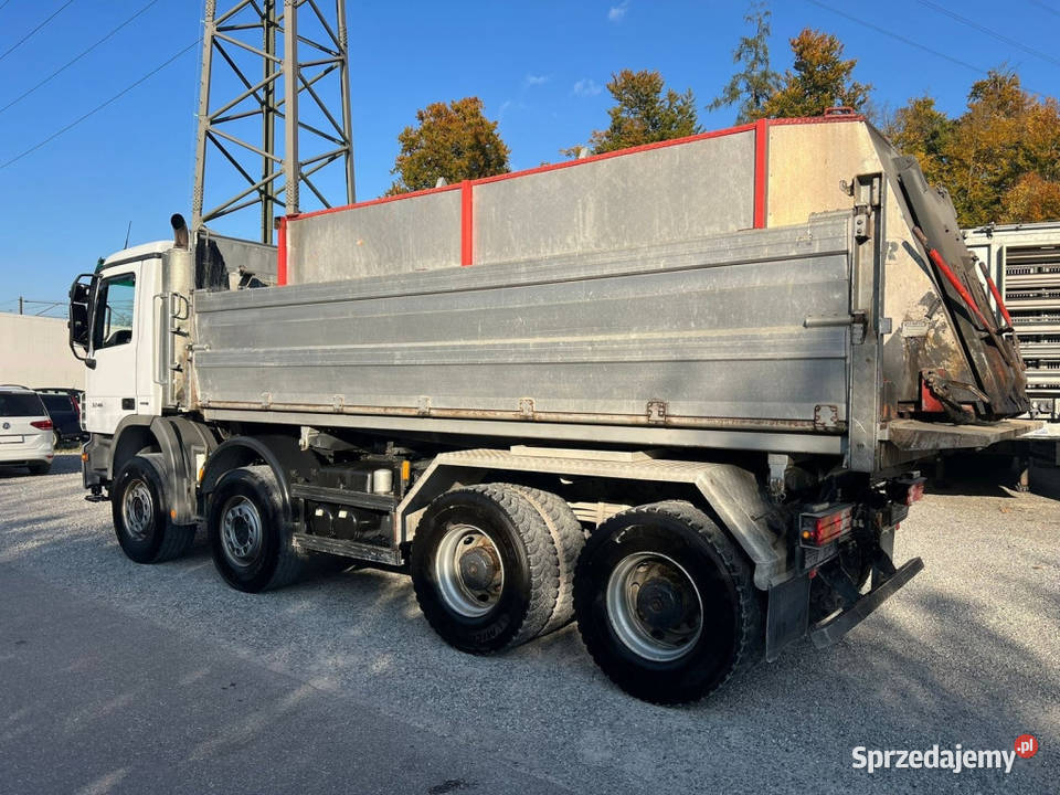 Wywrotka 8x4 3 stronna Mercedes 410KM Warszawa sprzedam