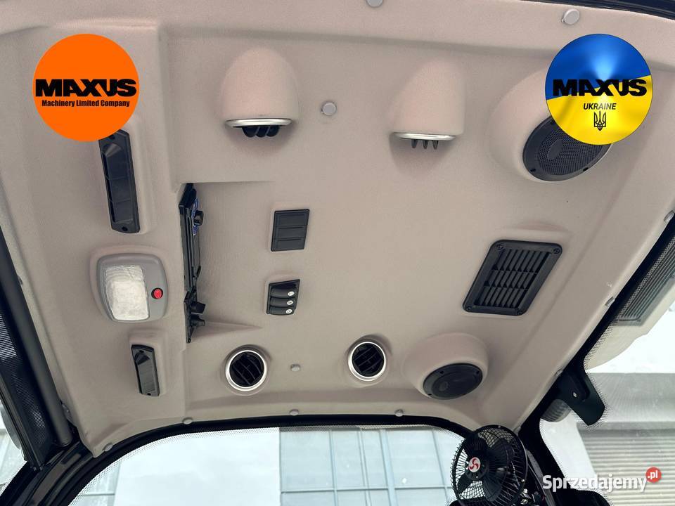 MAXUS 50 4x4 z ładowaczem czołowym Perkins BOSCH WOM 540/1000 obr. łódzkie Aleksandrów Łódzki