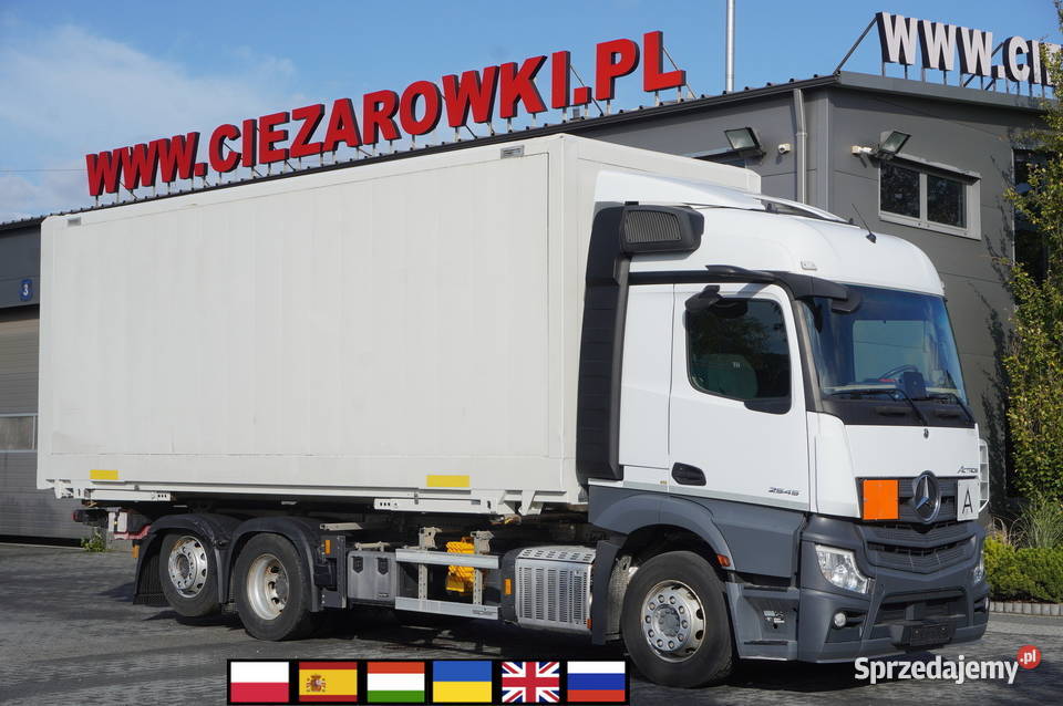 MercedesBenz Actros 2545 MP5 Kontener KRONE 18 lodówka Kraków sprzedam