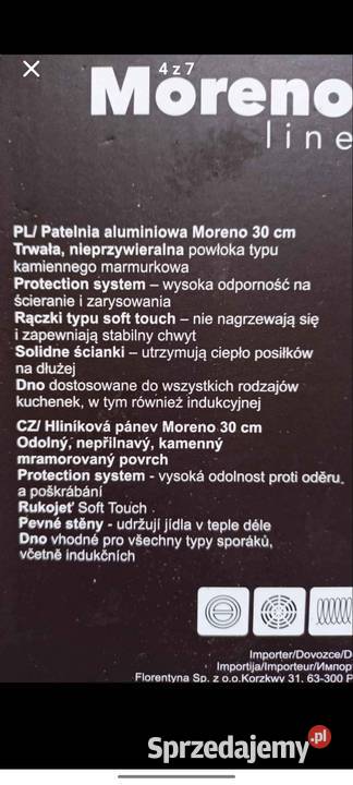 Patelnia Florina Moreno 30 indukcja