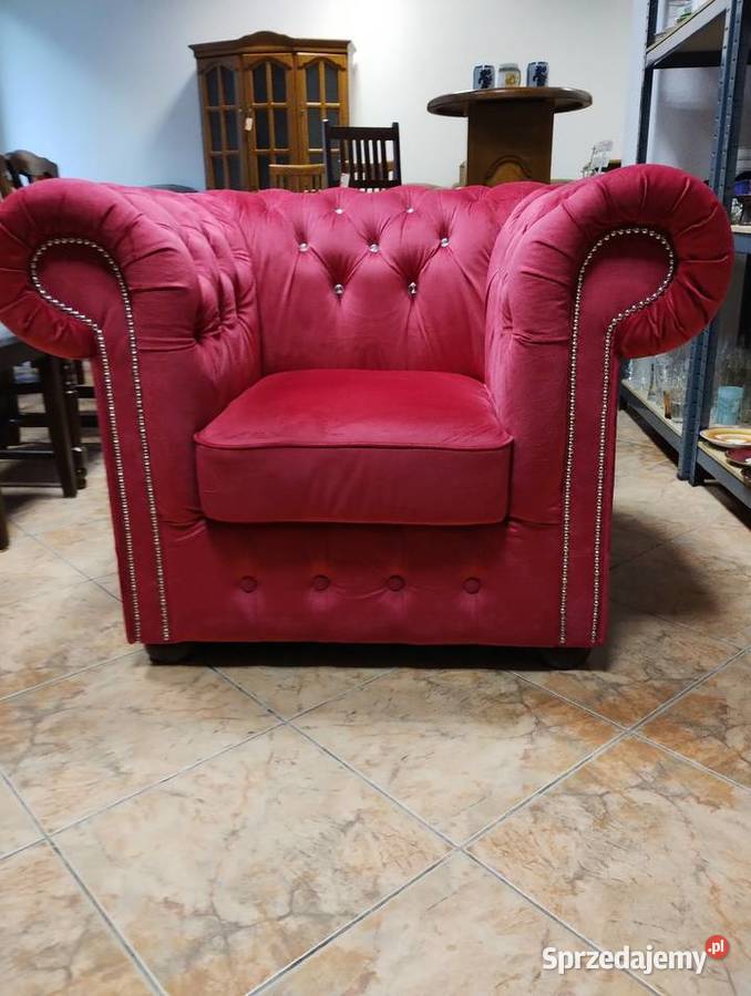 Fotele w stylu chesterfield warmińsko-mazurskie Ełk