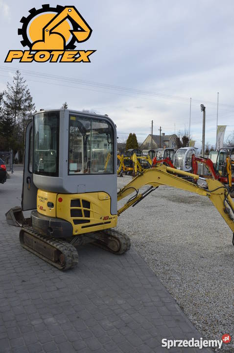 Mini koparka Holland e18sr 2010r Łyżka nie