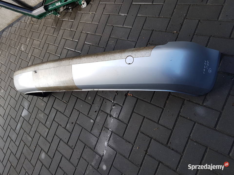 VW CADDY 2K0 2005 2009 ZDERZAK TYL SREBRNY Turek