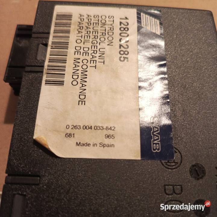 Moduł sterujący parkowania OPELSAABCADILAK śląskie Tychy