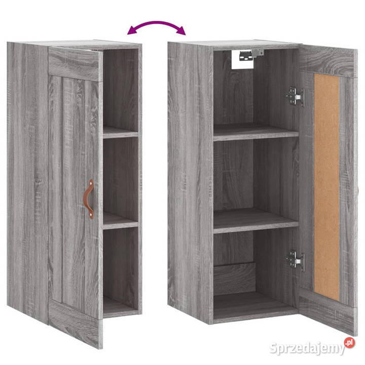 Szafka wisząca szary dąb sonoma 345x34x90 mazowieckie sprzedam