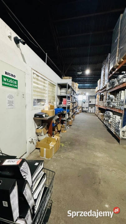 Hala magazynowa 1000m2 na działce 4000 m2