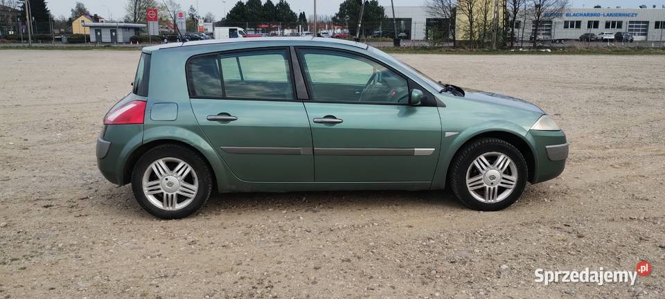 Renault Megane 2 16 LPG Rok produkcji 2003 mazowieckie Gąsocin sprzedam