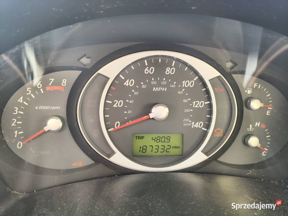 Hyundai Tucson 2006 Czerwienne