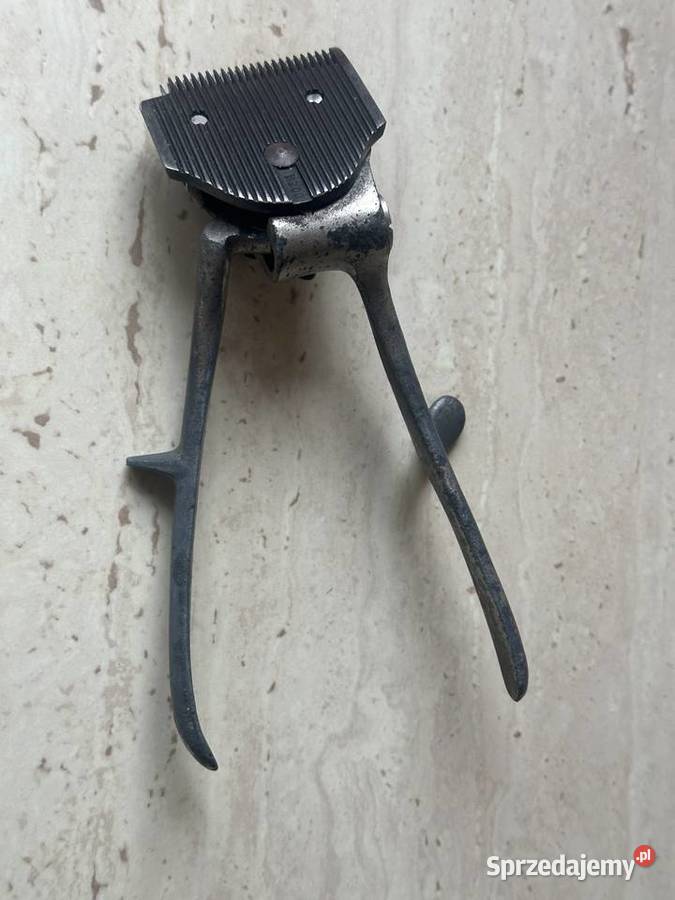 Stara zabytkowa maszynka do strzyzenia antyk Łódź