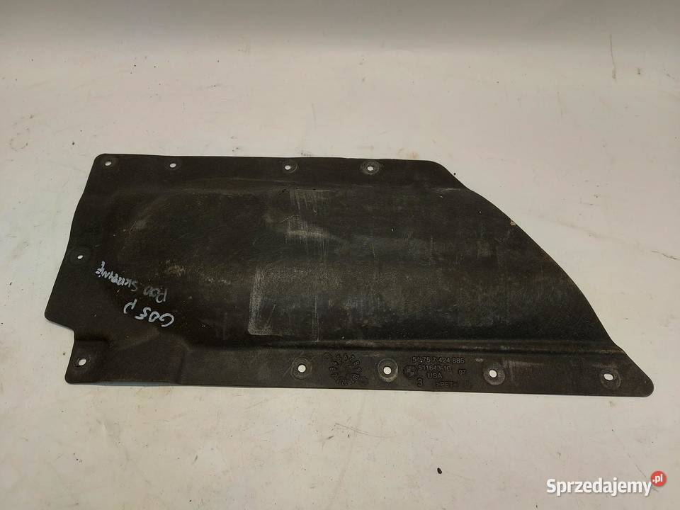 BMW G05 X5 30d 2019r OSŁONA TERMICZNA WYDECHU