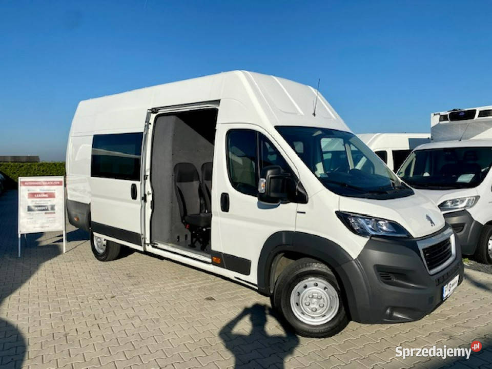 Peugeot Boxer Salon Brygadówka DOKA 7 osób Maxi Leszno