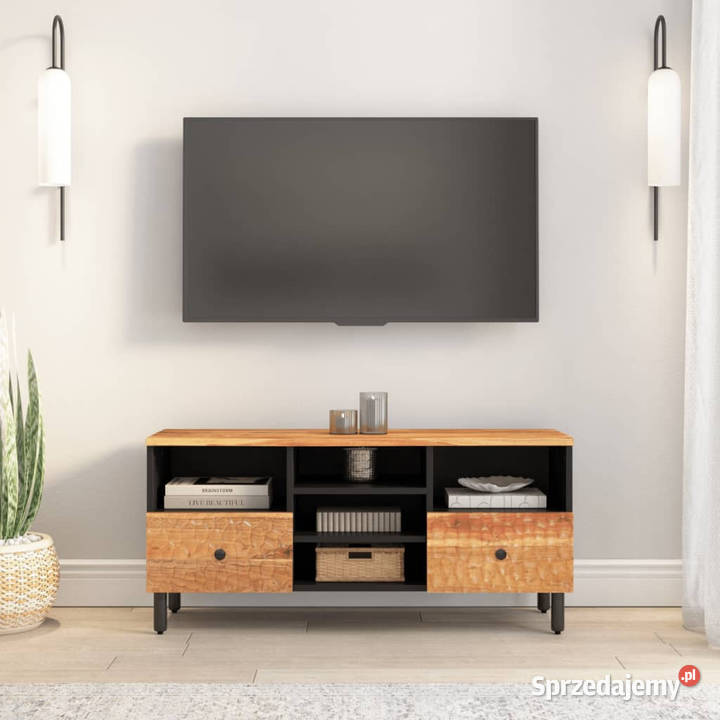 Szafka pod telewizor 100x33x46 lite drewno Warszawa
