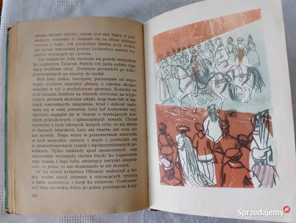 Książka HISTORIA ŻÓŁTEJ CIŻEMKI wyd 1959 powieść Oborniki