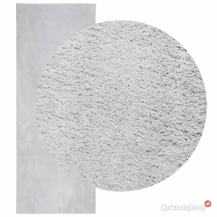 Dywan HUARTE z krótkim włosiem szary 80x200 Pozostałe Warszawa