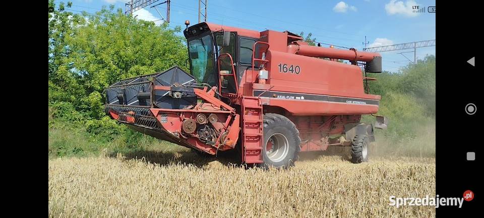 Kombajn zbożowy rotorowy Case 1640 heder 43 m Rejowiec Fabryczny