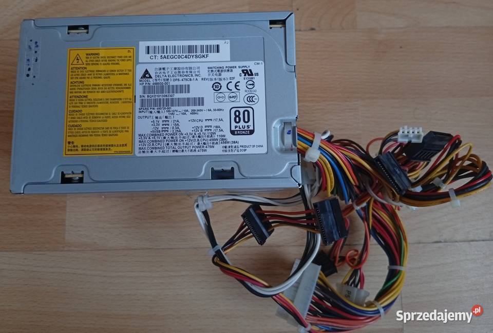 Zasilacz w pełni modularny Warszawa sprzedam