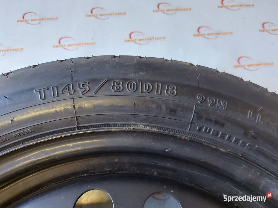 CHRYSLER 300C I DODGE CHARGER koło dojazdowe świętokrzyskie Kielce
