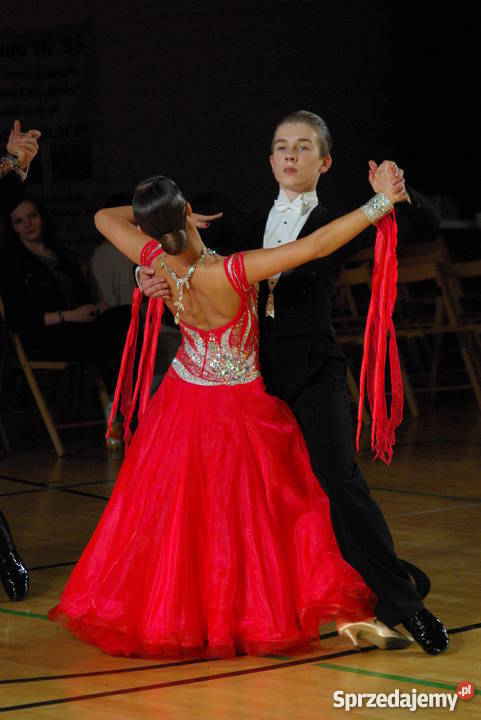 Sukienka taniec towarzyski standard klasa BAS Warszawa sprzedam
