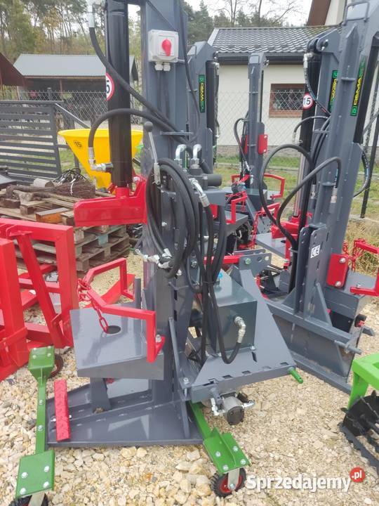 Łuparka hydrauliczna 20t silnik elektryczny z Brodnica