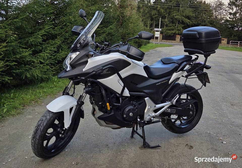 Honda NC750X ABS 2014 zadbany i doinwestowana łódzkie Pabianice