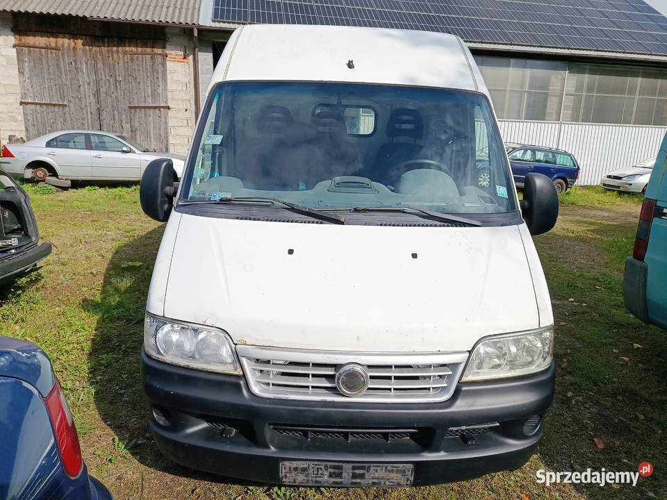 Fiat Ducato 244L 28 94 kW 2002 r dawca części Rok produkcji 2002 Samochody na części Szklarka Myślniewska