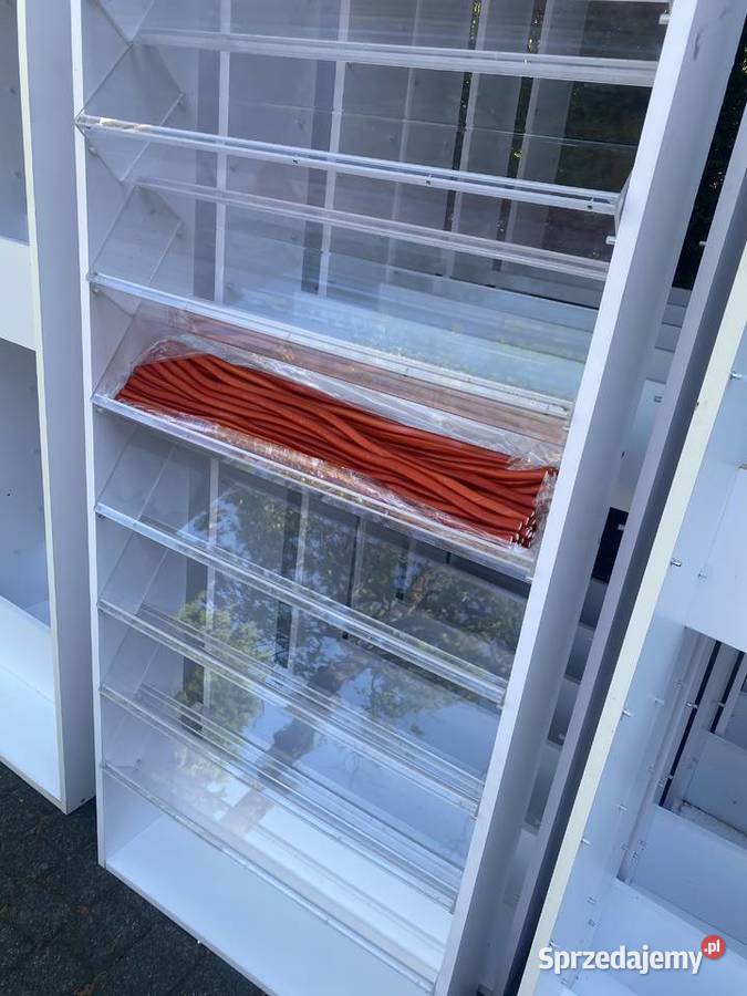 sprzedam regały z pojemnikami i reklamę Biznes i Przemysł Zakopane sprzedam