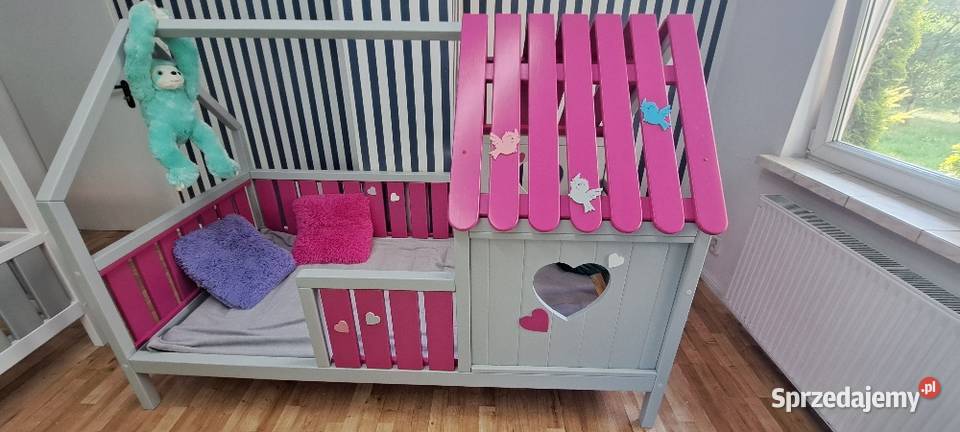 Drewniane łóżeczko łóżko dzieci 90x190 RATY sprzedam