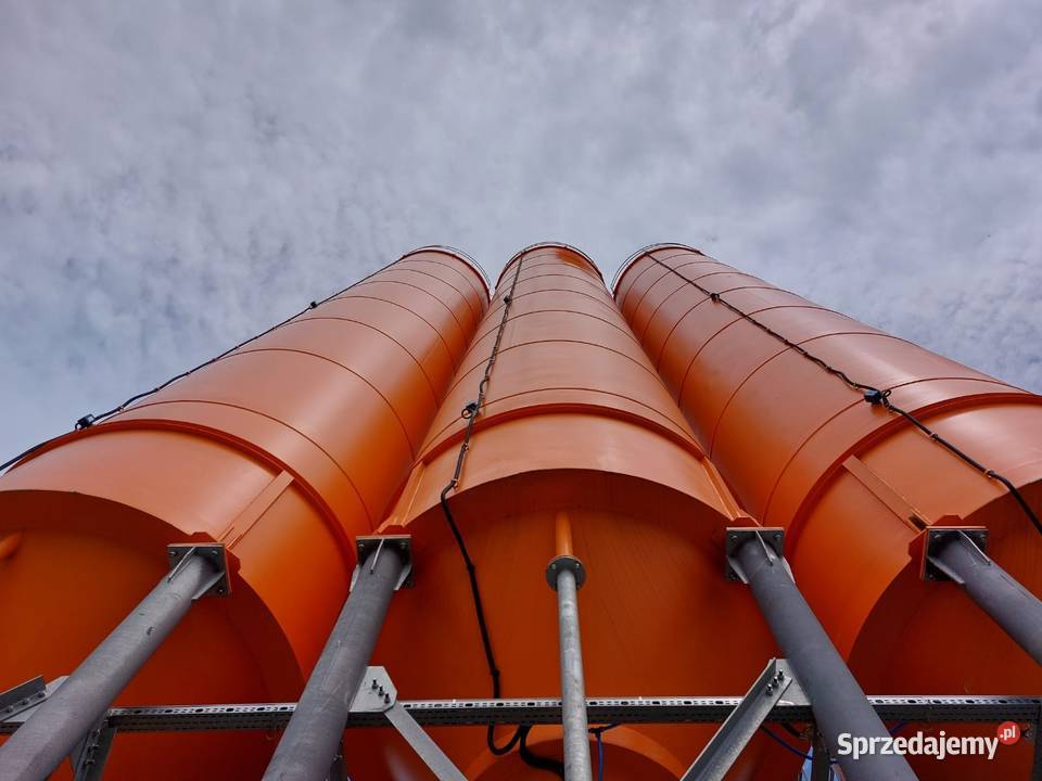 Silos na cement popiół materiały sypkie 80t Radom