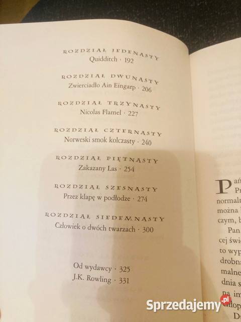 Harry Potter i Kamień Filozoficzny Proza i poezja Warszawa